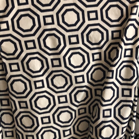 Tory Burch Navy & White Top - Picture 5 of 6